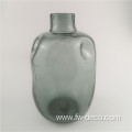 Grey Irregular Recycled Glass Vase